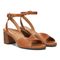 Vionic Isadora Womens Quarter/Ankle/T-Strap Sandals - Tan - Pair