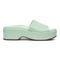 Vionic Trista Womens Slide Wedge - Menta - Right side