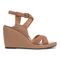 Vionic Bonita Womens Quarter/Ankle/T-Strap Wedge - Macaroon - Right side