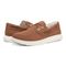 Vionic Skipper Mens Slip On/Loafer/Moc Casual - Toffee - pair left angle