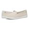Vionic Manzanita Womens Slip On/Loafer/Moc Casual - Cream - pair left angle