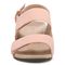 Vionic Marian Womens Wedge Sandals - Roze - Front