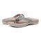 Vionic Avena Womens Thong Sandals - Slate - pair left angle