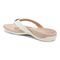 Vionic Avena Womens Thong Sandals - White - Back angle