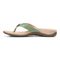 Vionic Avena Womens Thong Sandals - Verde - Left Side