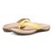 Vionic Avena Womens Thong Sandals - Limon - pair left angle