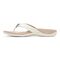 Vionic Avena Womens Thong Sandals - White - Left Side