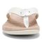 Vionic Avena Womens Thong Sandals - White - Front
