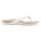 Vionic Avena Womens Thong Sandals - White - Right side