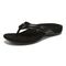 Vionic Avena Womens Thong Sandals - Black - Left angle