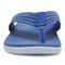 Vionic Fallyn Womens Thong Sandals - Classic Blue - Front