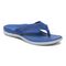 Vionic Fallyn Womens Thong Sandals - Classic Blue - Angle main