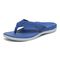Vionic Fallyn Womens Thong Sandals - Classic Blue - Left angle