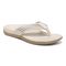 Vionic Fallyn Womens Thong Sandals - Cream - Angle main