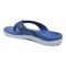 Vionic Fallyn Womens Thong Sandals - Classic Blue - Back angle