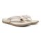Vionic Fallyn Womens Thong Sandals - Cream - Pair