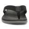 Vionic Fallyn Womens Thong Sandals - Black - Front