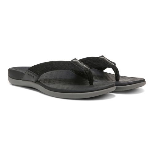 Vionic Fallyn Womens Thong Sandals - Black - Pair