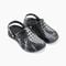 Joybees Men's Active Clog Graphics - Black / Charcoal Marbled - Profile