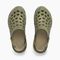 Joybees Men's Trekking Clog - Dusty Olive / Charcoal - Top