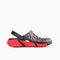 Joybees Men's Trekking Clog - Black / Techno Wave - Side