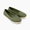 Joybees Women's Espadrille - Dusty Olive / Bone - Profile