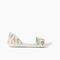 Joybees Women's Friday Flat - Tropical Palm / Bone - Image