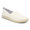 Vionic Laguna Women's Casual Slip-on Loafer - Cream - Angle main