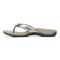 Vionic Lida Thong Post Sandal with Arch Support  - Pewter - Left Side