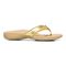 Vionic Lida Thong Post Sandal with Arch Support  - Gold - Right side