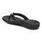 Vionic Lida Thong Post Sandal with Arch Support  - Black - Back angle