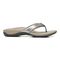 Vionic Lida Thong Post Sandal with Arch Support  - Pewter - Right side