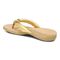 Vionic Lida Thong Post Sandal with Arch Support  - Gold - Back angle