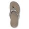 Vionic Lida Thong Post Sandal with Arch Support  - Pewter - Top