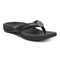 Vionic Lida Thong Post Sandal with Arch Support  - Black - Angle main
