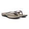 Vionic Lida Thong Post Sandal with Arch Support  - Pewter - Pair
