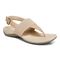 Vionic Adjustable T-Strap Sandals - Danita - Macaroon