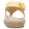 Vionic Adjustable T-Strap Sandals - Danita - Sun - Back