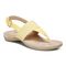 Vionic Adjustable T-Strap Sandals - Danita - Sun - Angle main