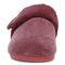 Vionic Adjustable Slipper with Orthotic Arch Support - Indulge Marielle - Shiraz - Front