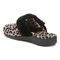 Vionic Adjustable Slipper with Orthotic Arch Support - Indulge Marielle - Natural Leopard - Back angle