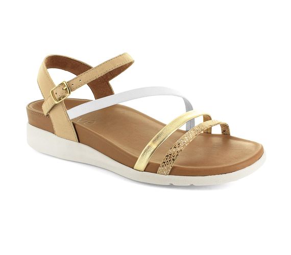 Strive Anguila - Women\'s Casual / Dress Sandal with Support - Pale Oak - Angle