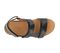 Strive Aruba II - Women's Adjustable Strap Supportive Sandal -  Aruba All Black Birdseye