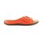 Strive Gavi II - Women\'s Slip-on Supportive Dressy Sandal - Orange - Side