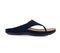Strive Ibiza II - Women\'s Sparkle Toe Post Supportive Sandal - Midnight Blue - Side