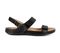 Strive Kona II - Women\'s Classic Designed Adjustable Strap Arch Support Sandal - Black - Side