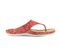 Strive Maui II - Women\'s Arch Supportive Toe Post Sandal - Scarlet Snake - Side