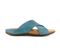 Strive Palma - Women\'s Slip-on Sandal with Arch Support - Teal - Side