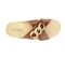 Strive Palma - Women's Slip-on Sandal with Arch Support - Link Tan - Overhead