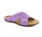 Strive Palma - Women\'s Slip-on Sandal with Arch Support - Lavender - Angle
